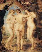 Peter Paul Rubens The Three Graces painting